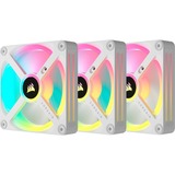 Corsair iCUE LINK QX120 RGB 120 mm PWM blæser, Sag fan Hvid