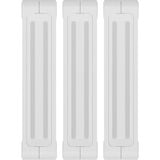 Corsair iCUE LINK QX120 RGB 120 mm PWM blæser, Sag fan Hvid