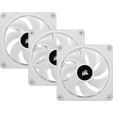 Corsair iCUE LINK QX120 RGB 120 mm PWM blæser, Sag fan Hvid