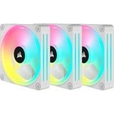 Corsair iCUE LINK QX120 RGB 120 mm PWM blæser, Sag fan Hvid
