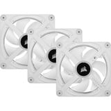 Corsair iCUE LINK QX120 RGB 120 mm PWM blæser, Sag fan Hvid