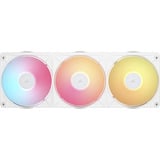 Corsair iCUE LINK RX360 II Unified Frame RGB-PWM, Sag fan Hvid