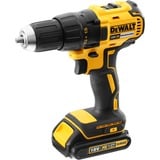 DEWALT DCD777S2T-QW 18V XR BOREMASKINE KULLØS  med kuffert, Bore-/ skruemaskine Gul/Sort, inkl. batteri og oplader