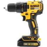 DEWALT DCD777S2T-QW 18V XR BOREMASKINE KULLØS  med kuffert, Bore-/ skruemaskine Gul/Sort, inkl. batteri og oplader