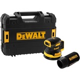 DEWALT uden batteri og oplader, Tilfældige rystepudser Gul/Sort, Excentersliber, Sort, Gul, 8000 rpm, 12000 rpm, 12,5 cm, Batteri