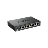 D-Link DGS-108 Ikke administreret L2 Gigabit Ethernet (10/100/1000) Sort, Switch Sort, Ikke administreret, L2, Gigabit Ethernet (10/100/1000), Fuld duplex