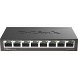 D-Link DGS-108 Sort, Switch Sort, Fuld duplex
