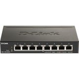D-Link DGS-1100-08PV2 Administreret L2/L3 Gigabit Ethernet (10/100/1000) Strøm over Ethernet (PoE) Sort, Switch Administreret, L2/L3, Gigabit Ethernet (10/100/1000), Fuld duplex, Strøm over Ethernet (PoE)