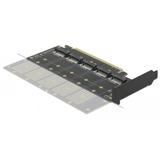 DeLOCK 90435 interface-kort/adapter Intern M.2 PCIe, M.2, PCIe 3.0, 0,5 m, Kina, Windows 10, Windows 7, Windows 8.1