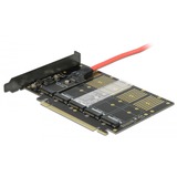 DeLOCK 90435 interface-kort/adapter Intern M.2 PCIe, M.2, PCIe 3.0, 0,5 m, Kina, Windows 10, Windows 7, Windows 8.1