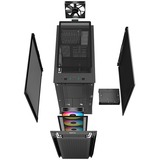 DeepCool CG560 Midi Tower Sort, Towerkabinet Sort, Midi Tower, PC, Sort, ATX, EATX, micro ATX, Mini-ITX, ABS, SPCC, Hærdet glas, Spil