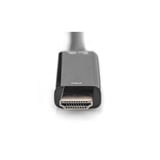 Digitus 4K HDMI til DisplayPort adapter Sort