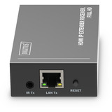 Digitus HDMI IP Extender Receiver DS-55518, Full HD, HDMI-udvidelse forlænger Sort