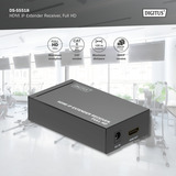 Digitus HDMI IP Extender Receiver DS-55518, Full HD, HDMI-udvidelse forlænger Sort