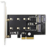 Digitus M.2 NGFF / NVMe SSD PCI Express 3.0 (x4), Interface card 