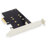 Digitus M.2 NGFF / NVMe SSD PCI Express 3.0 (x4), Interface card 