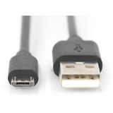 Digitus USB 2.0 tilslutningskabel USB-A (stik) > Micro-USB (stik) Sort