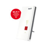 FRITZ! 2700 Bridges og Repeaters Hvid/grå, Repeater 2700, Netværksgentager, 125 Mbit/s, Wi-Fi, Ethernet LAN, Hvid