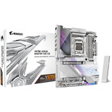 GIGABYTE X870E AORUS MASTER X3D ICE, Bundkort Sølv/Hvid