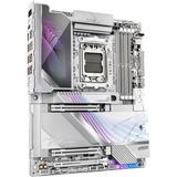 GIGABYTE X870E AORUS MASTER X3D ICE, Bundkort Sølv/Hvid