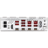 GIGABYTE X870E AORUS MASTER X3D ICE, Bundkort Sølv/Hvid