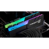 G.Skill Trident Z RGB F4-4000C16D-32GTZRA hukommelsesmodul 32 GB 2 x 16 GB DDR4 4000 Mhz Sort, 32 GB, 2 x 16 GB, DDR4, 4000 Mhz, 288-pin DIMM