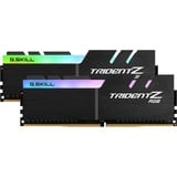 G.Skill Trident Z RGB (For AMD) F4-3200C16D-32GTZRX hukommelsesmodul 32 GB 2 x 16 GB DDR4 3200 Mhz Sort, 32 GB, 2 x 16 GB, DDR4, 3200 Mhz, 288-pin DIMM