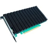 HighPoint Rocket 1104 4x M.2-port til PCIe 3.0 x16 NVMe HBA, Interface card 