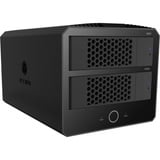 ICY BOX IB-RD3722, RAID-kabinet Sort