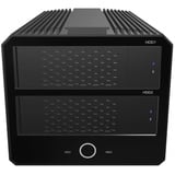 ICY BOX IB-RD3722, RAID-kabinet Sort