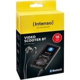 Intenso Video Scooter, bærbar afspiller Sort