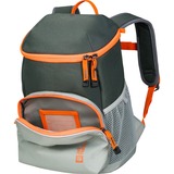 Jack Wolfskin ERLEBNIS PACK, Rygsæk Grøn/Orange