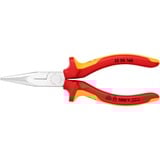 KNIPEX 25 06 160 Side-cutting pliers tang, Gripper Side-cutting pliers, Krom-vanadium-stål, Plastik, Rød/orange, 16 cm, 146 g