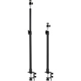 Kensington C-klemme til A1000-teleskop, Mount Sort, Desktop mikrofonstativ, Skrivebordsmonteret base, Sort, MIL-STD-810H Method 504.3 Contamination by Fluids, 695 g, 51 mm