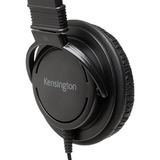 Kensington HI-FI USB HEADPHONE WITH MICR, Headset Sort, Ledningsført, Opkald/musik, 163 g, Headset, Sort