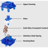 Keychron Gateron Ink V2 Yellow Switch-Set, Key switch Gul