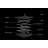 Keychron Q0+ Barebone, Numerisk tastatur Blå