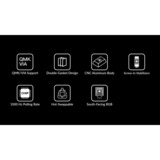 Keychron Q0+ Barebone, Numerisk tastatur Blå