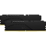 Kingston FURY DIMM 32 GB DDR5-6000 (2x 16 GB) Dual-Kit, Hukommelse Sort