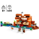 LEGO Minecraft Frøhuset, Bygge legetøj Byggesæt, 8 År, Plast, 400 stk, 732 g