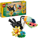 LEGO Vilde dyr: Tropisk tukan, Bygge legetøj Byggesæt, 7 År, Plast, 225 stk, 323 g