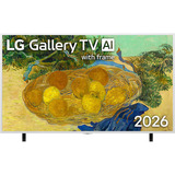 LG 65LX7B6LA.AEEQ (Gallery TV), QNED TV Sølv/Sort, 165,1 cm (65"), 3840 x 2160 pixel, QNED MiniLED, Smart TV, Wi-Fi, Sort