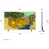 LG 65LX7B6LA.AEEQ (Gallery TV), QNED TV Sølv/Sort, 165,1 cm (65"), 3840 x 2160 pixel, QNED MiniLED, Smart TV, Wi-Fi, Sort