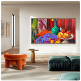LG 65LX7B6LA.AEEQ (Gallery TV), QNED TV Sølv/Sort, 165,1 cm (65"), 3840 x 2160 pixel, QNED MiniLED, Smart TV, Wi-Fi, Sort