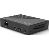 Lindy 38225 AV forlænger AV sender Sort, HDMI-udvidelse forlænger 1920 x 1080 pixel, AV sender, Ledningsført, Sort, HDCP