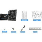 MSI 7E29-001R, Bundkort Sort