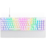 NZXT Gaming-tastatur Hvid, DE-layout, NZXT Optical