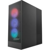 NZXT H7 Flow RGB ( 2024 ), Towerkabinet Sort