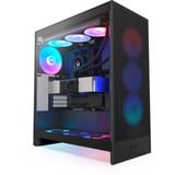 NZXT H7 Flow RGB ( 2024 ), Towerkabinet Sort