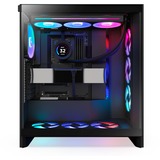 NZXT H7 Flow RGB ( 2024 ), Towerkabinet Sort